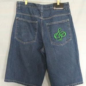 Mens South pole jean shorts